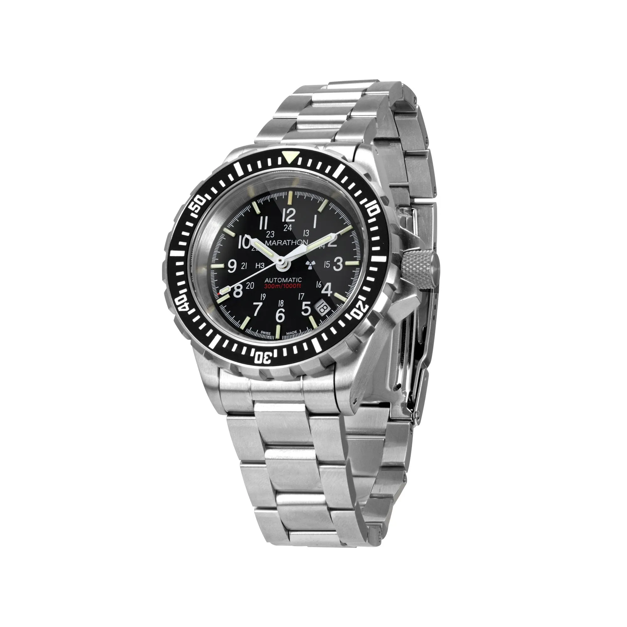 LARGE DIVER'S AUTOMATIC (GSAR) WITH STAINLESS STEEL BRACELET - 41MM