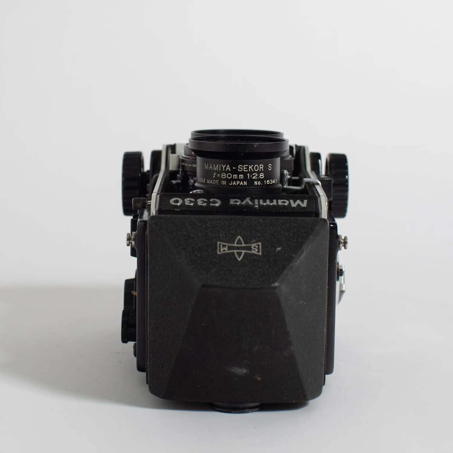 Mamiya C330 Professional S with 80mm f2.8 Lens and Eye Level Prism