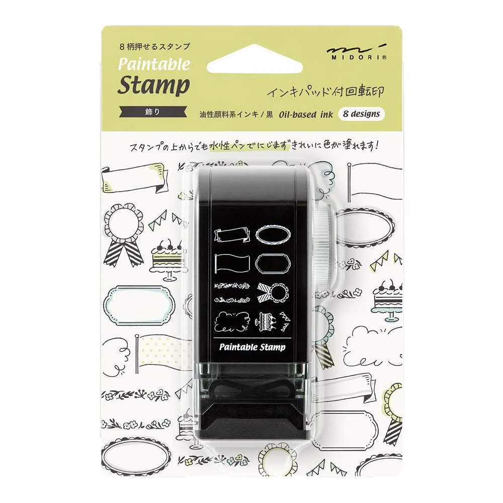 Midori Paintable Rotating Stamp Dial - Decoration