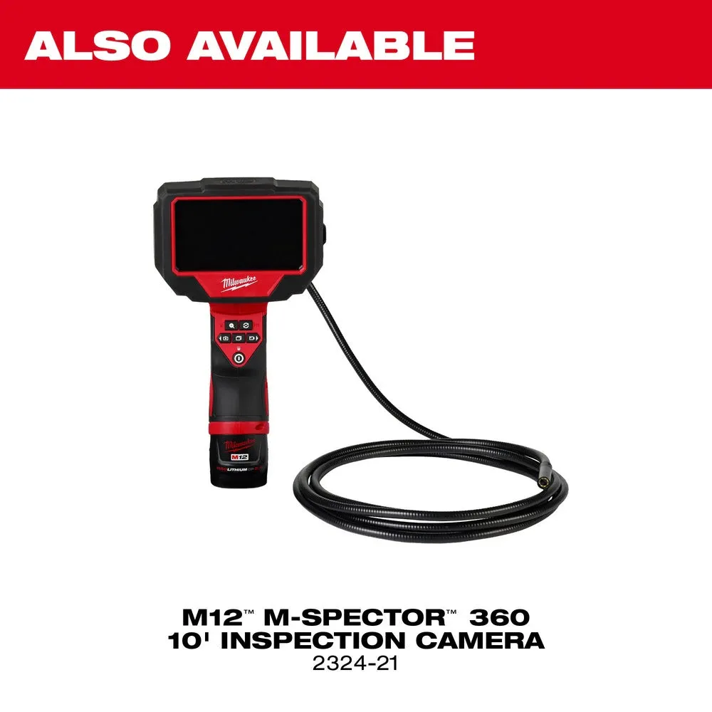 Milwaukee 2323-21 M12 M-Spector 360 4' Inspection Camera