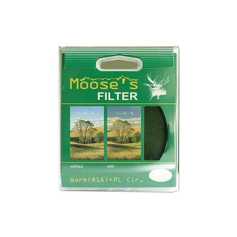 Moose's Warm PL Cir. Circular Polarizer (81A) CPL Lens Filter