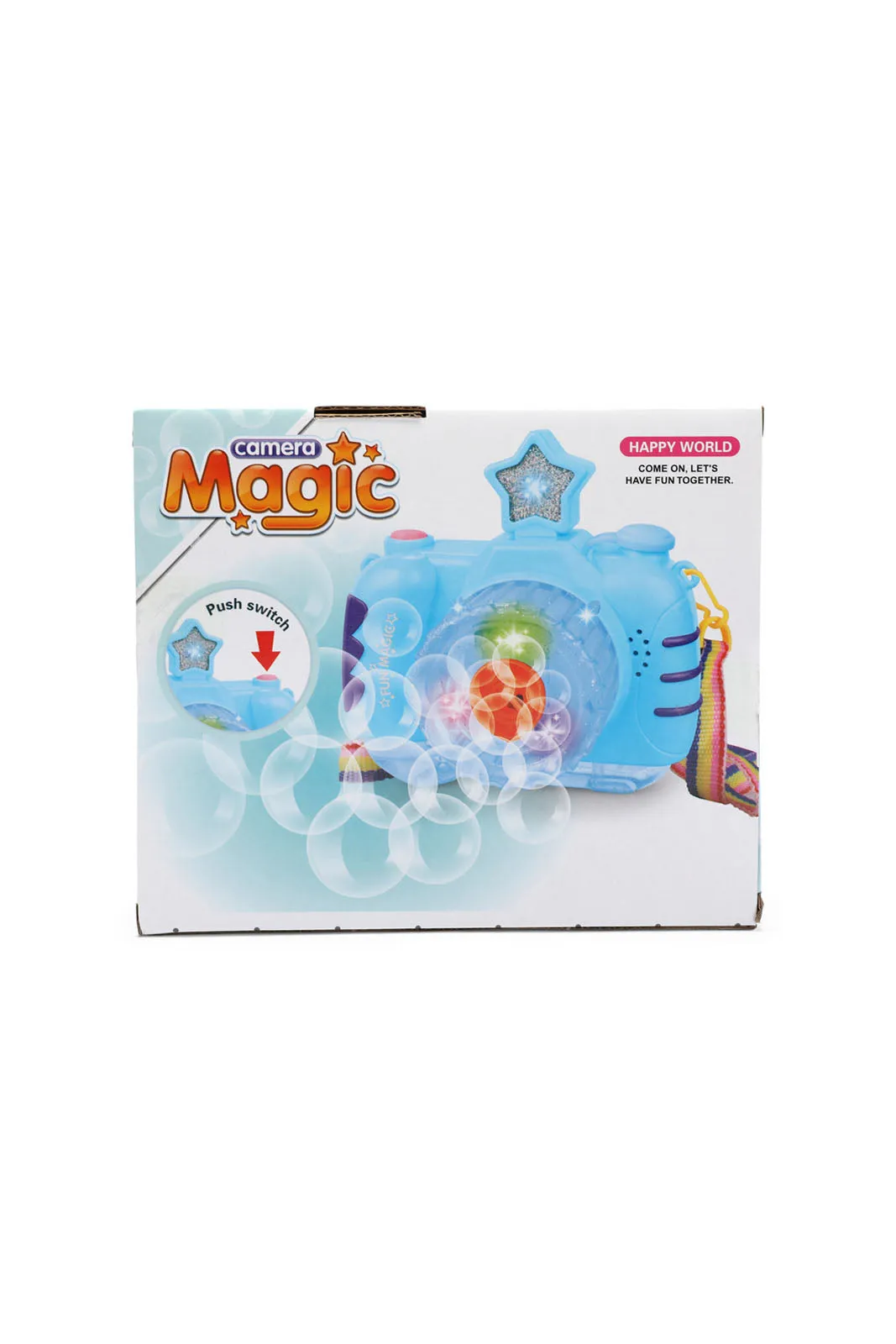 Multicolour Electric Light And Music Camera Bubble Machine