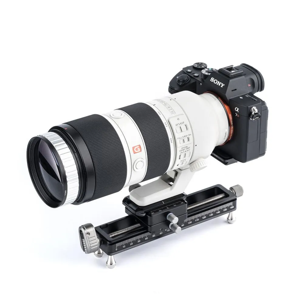 NiSi Macro Focusing Rail NM-180 with 360 Degree Rotating Clamp