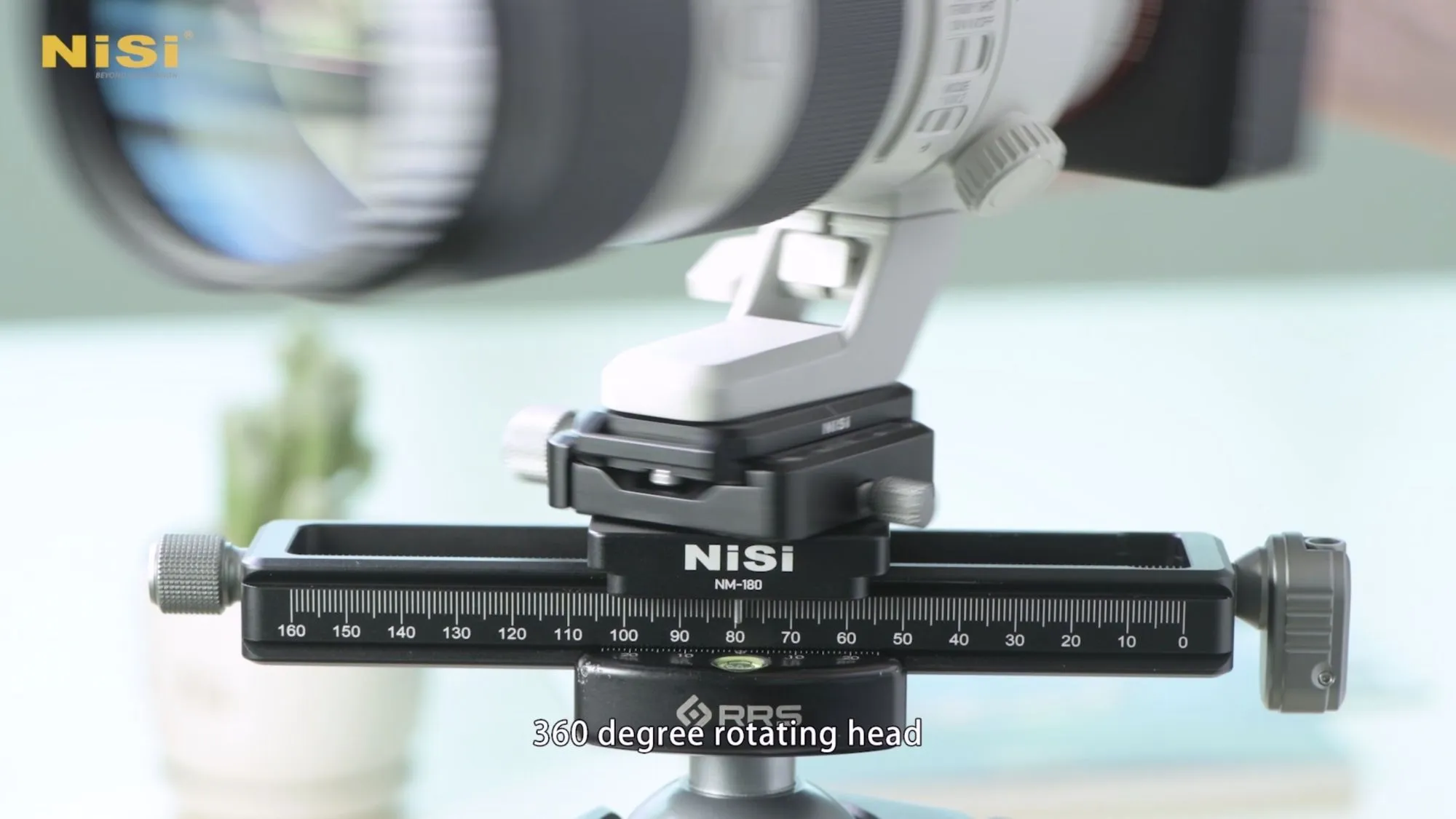 NiSi Macro Focusing Rail NM-180 with 360 Degree Rotating Clamp