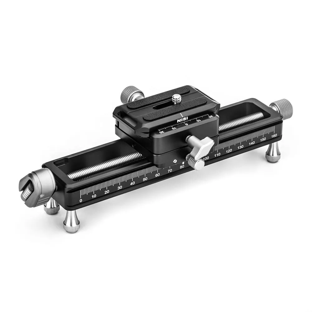 NiSi Macro Focusing Rail NM-180 with 360 Degree Rotating Clamp