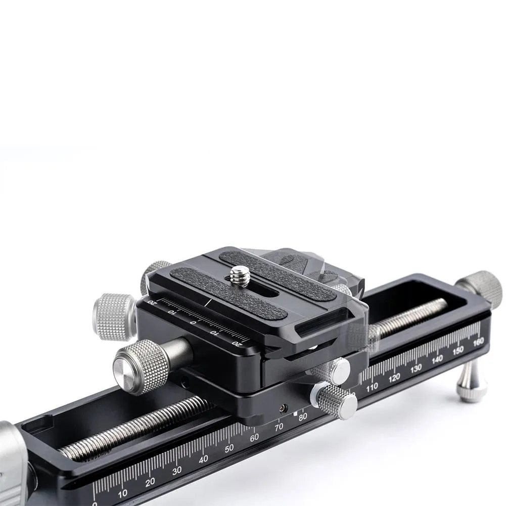 NiSi Macro Focusing Rail NM-180 with 360 Degree Rotating Clamp