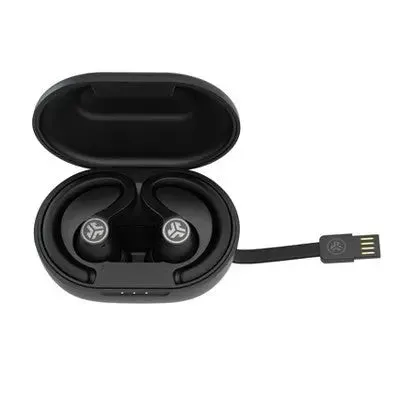 Open Box - JBuds Air Sport True Wireless Bluetooth Headphones - Black