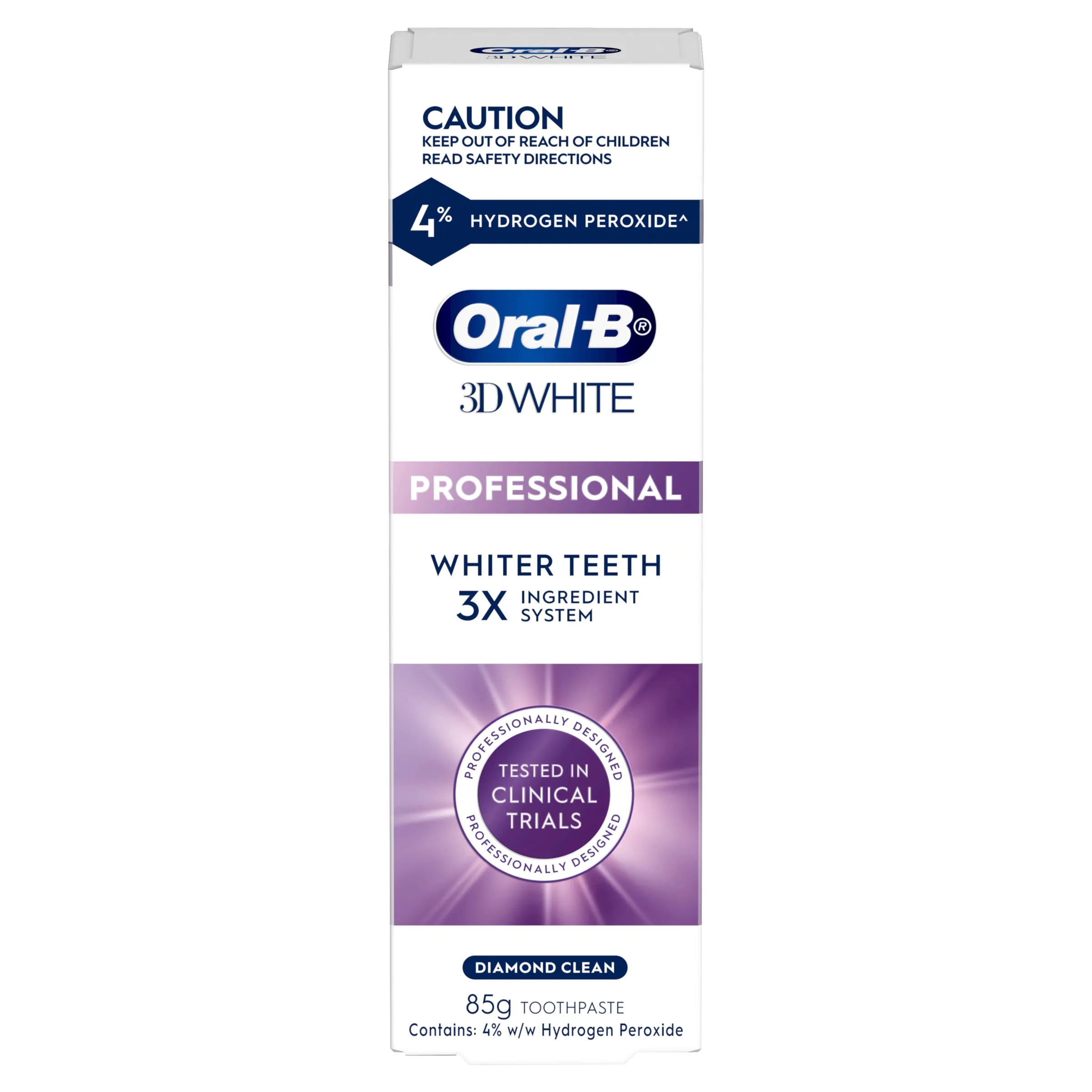 Oral-B 3D Prof White Diamond Clean 85g