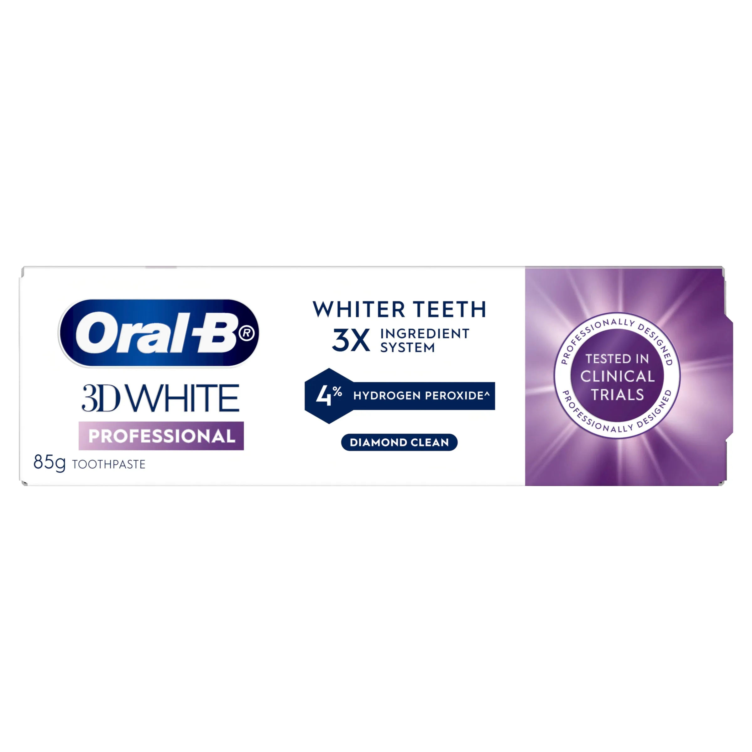 Oral-B 3D Prof White Diamond Clean 85g