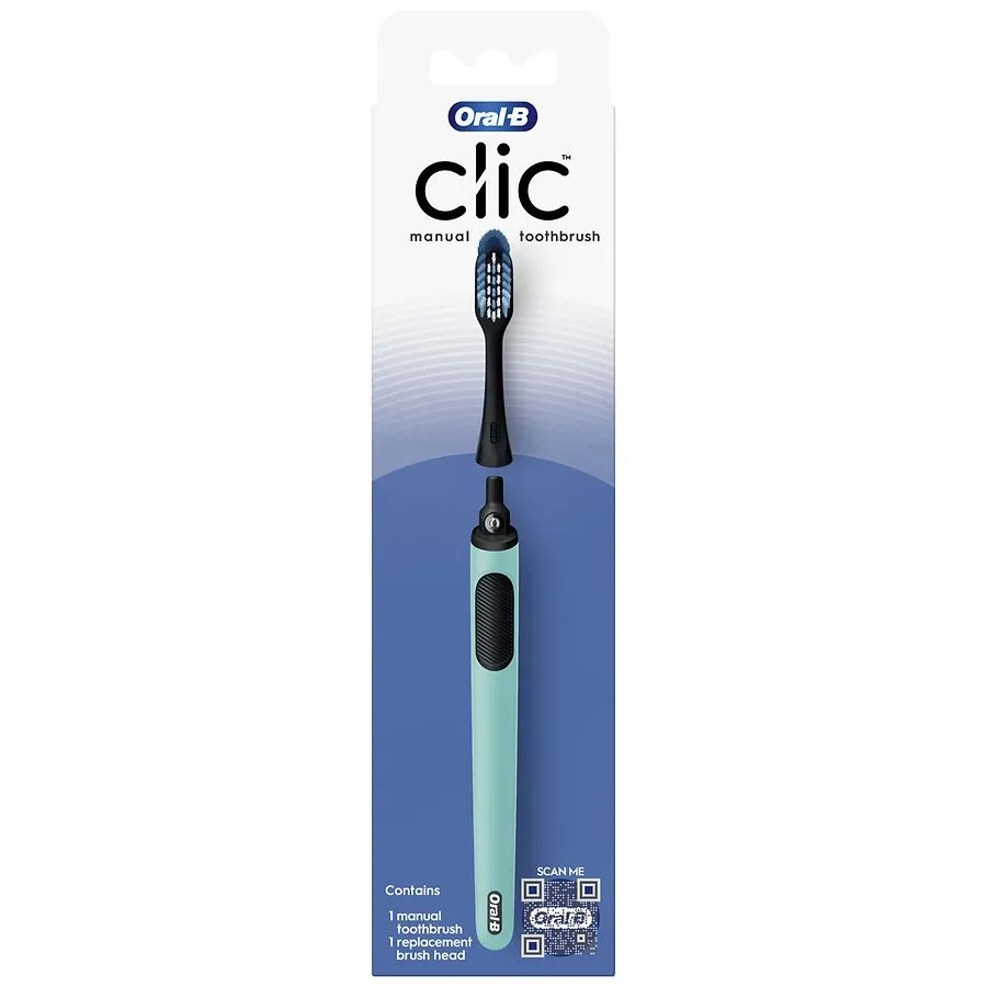 Oral-B Clic Manual Toothbrush with Replaceable Brush Head