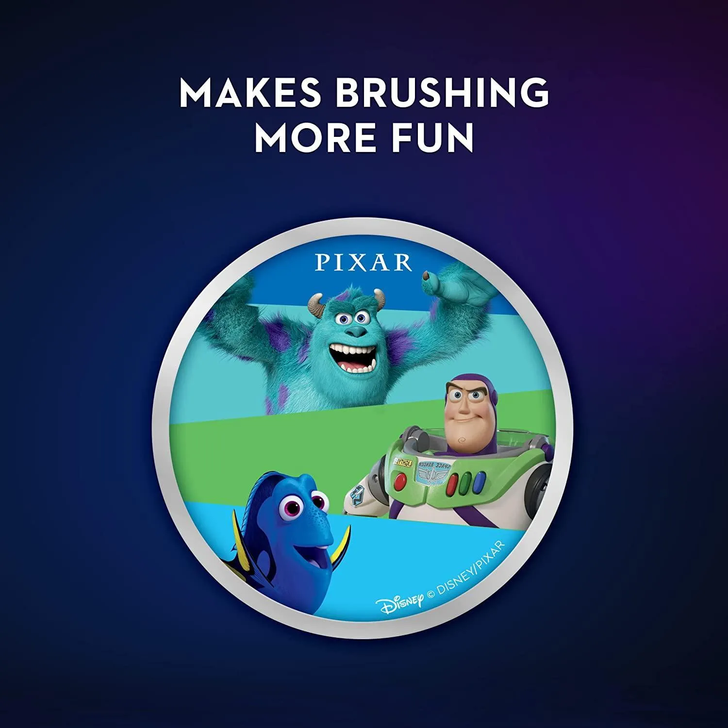 Oral-B Kid's Battery Toothbrush featuring Disney Pixar Toy Story, Soft Bristles