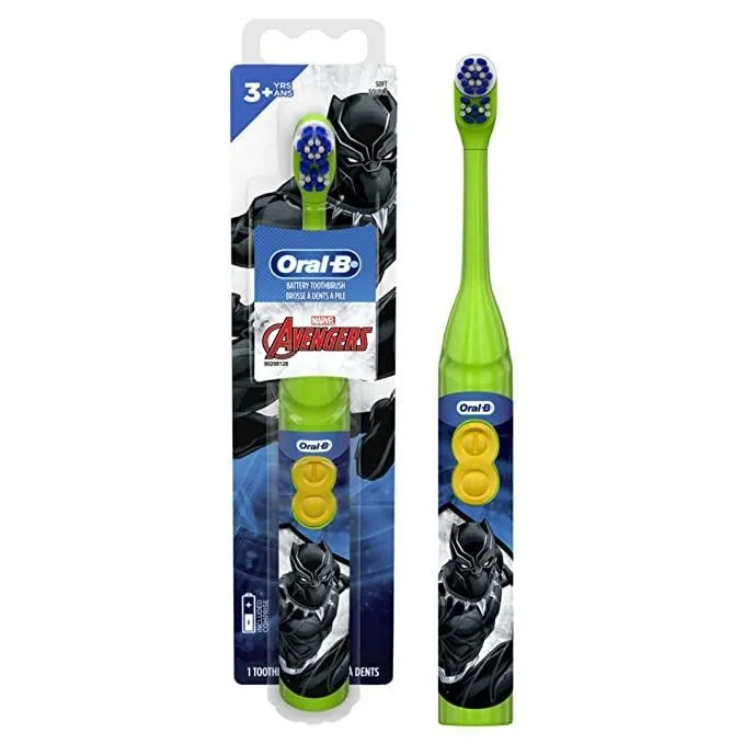 Oral-B Kid's Battery Toothbrush Featuring Marvel's Avengers