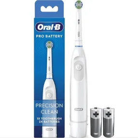 Oral B Pro Precision Clean White Battery Toothbrush