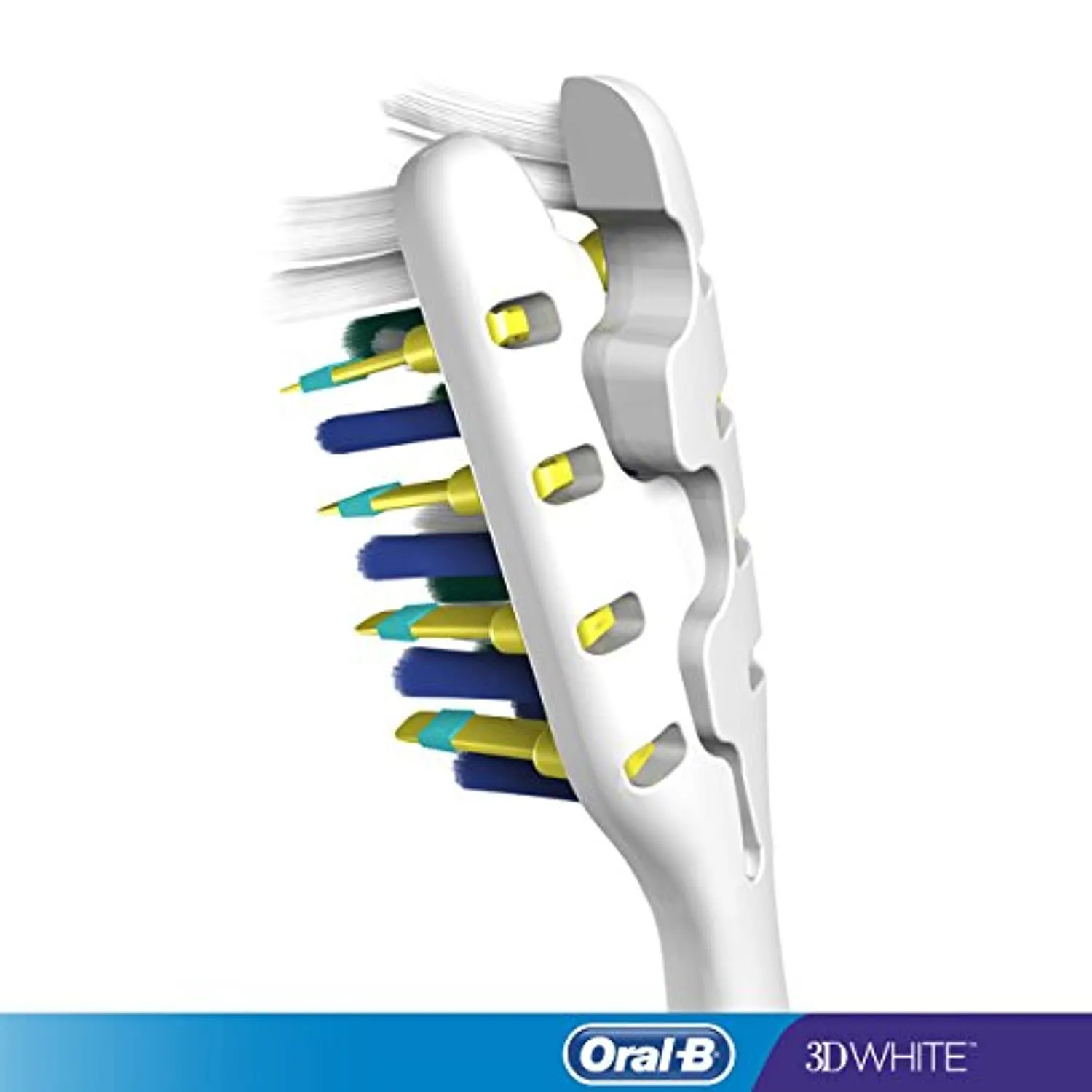 Oral-B Pulsar 3d White Advanced Vivid Soft Toothbrush Twin Pack (Colors May Vary)