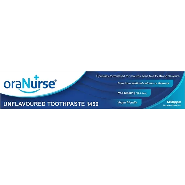 OraNurse Unflavoured Toothpaste 50ml