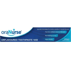 OraNurse Unflavoured Toothpaste 50ml