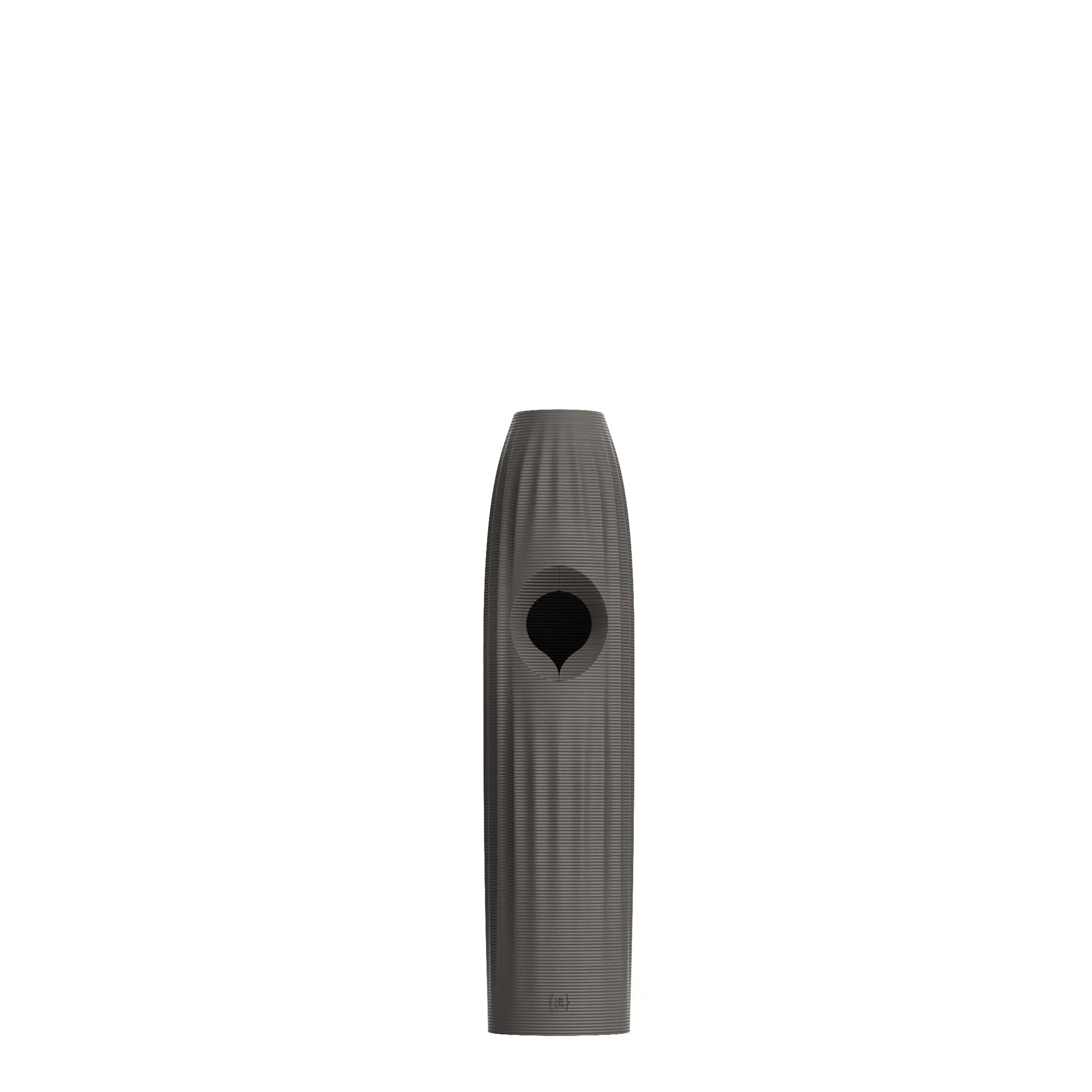 Ordo {access}ories Handle - Charcoal Straight Small Vertical