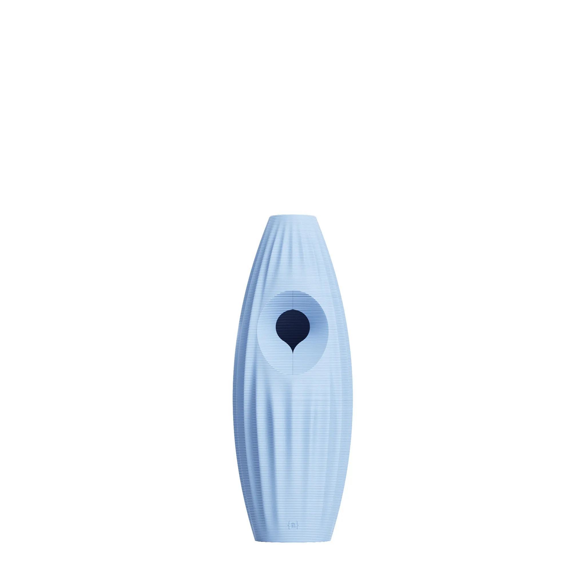 Ordo {access}ories Handle - Soft Blue Curved Large Vertical