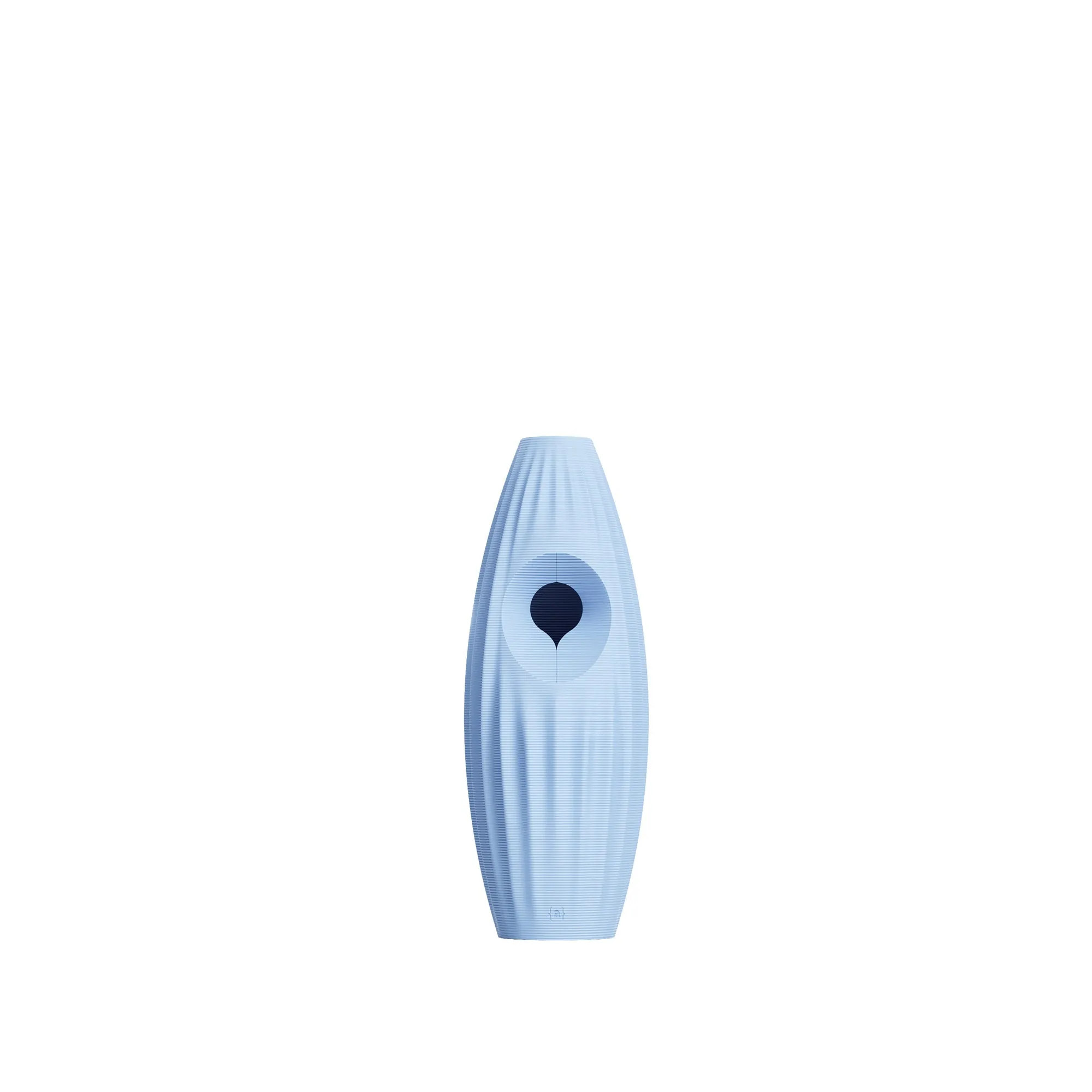 Ordo {access}ories Handle - Soft Blue Curved Large Vertical