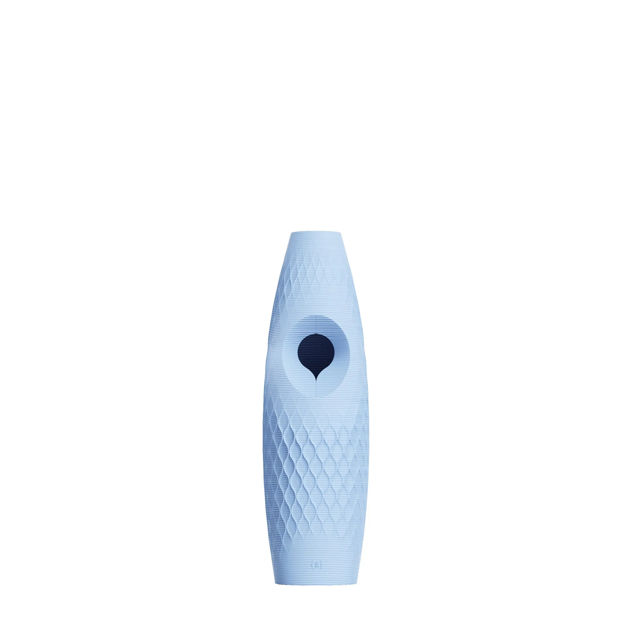 Ordo {access}ories Handle - Soft Blue Curved Medium Diamond