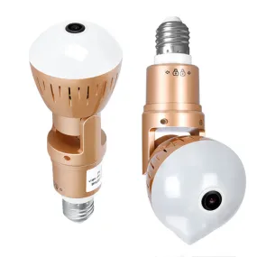 Panoramic universal bulb camera