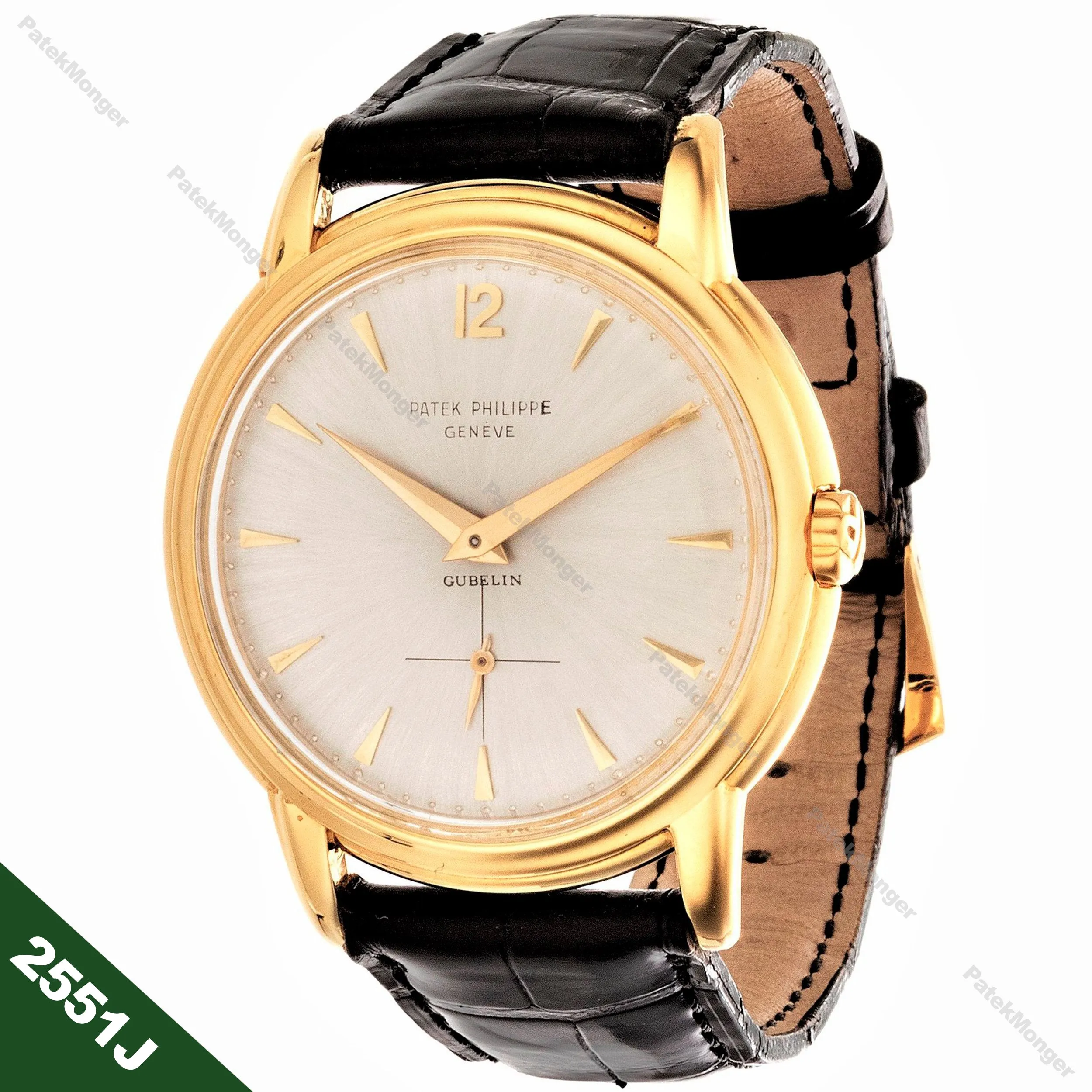 Patek Philippe 2551J Disco Volante Calatrava Watch circa 1955