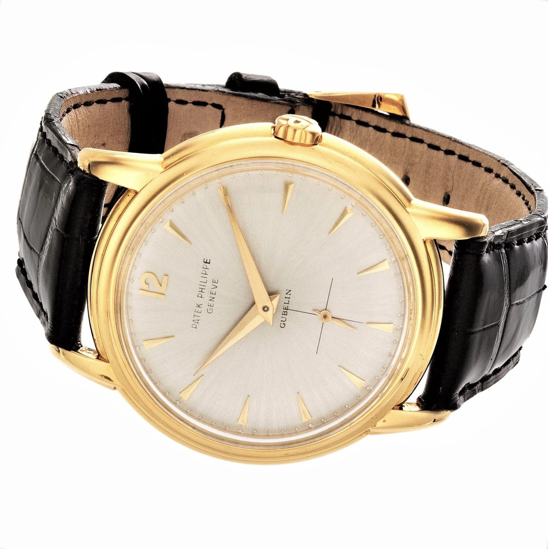 Patek Philippe 2551J Disco Volante Calatrava Watch circa 1955