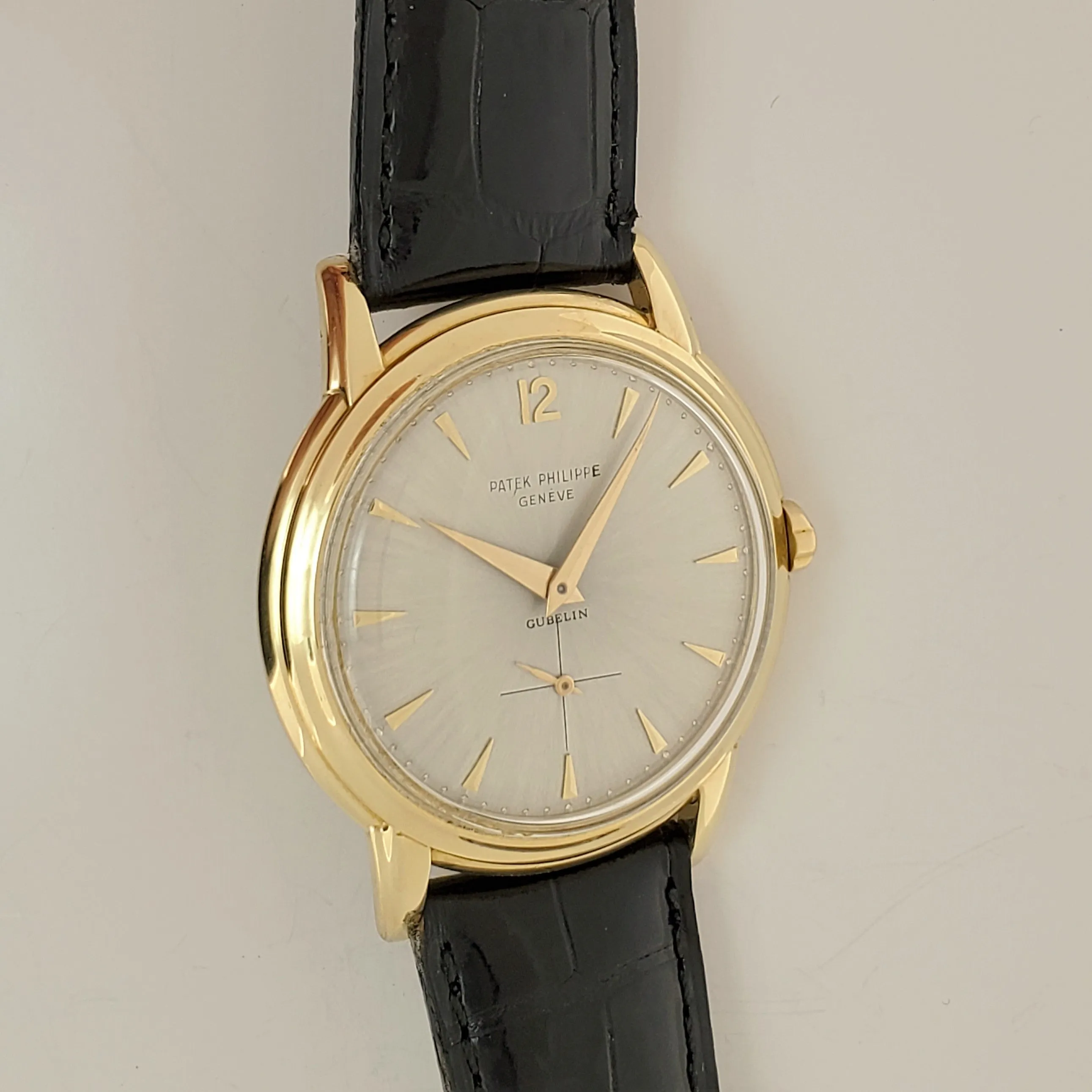 Patek Philippe 2551J Disco Volante Calatrava Watch circa 1955