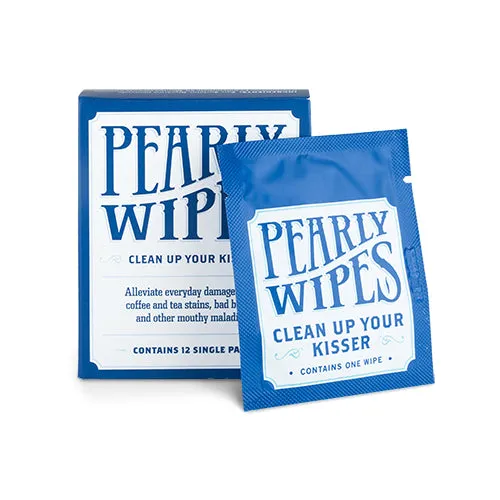 Pearly Wipes Single Pack Box