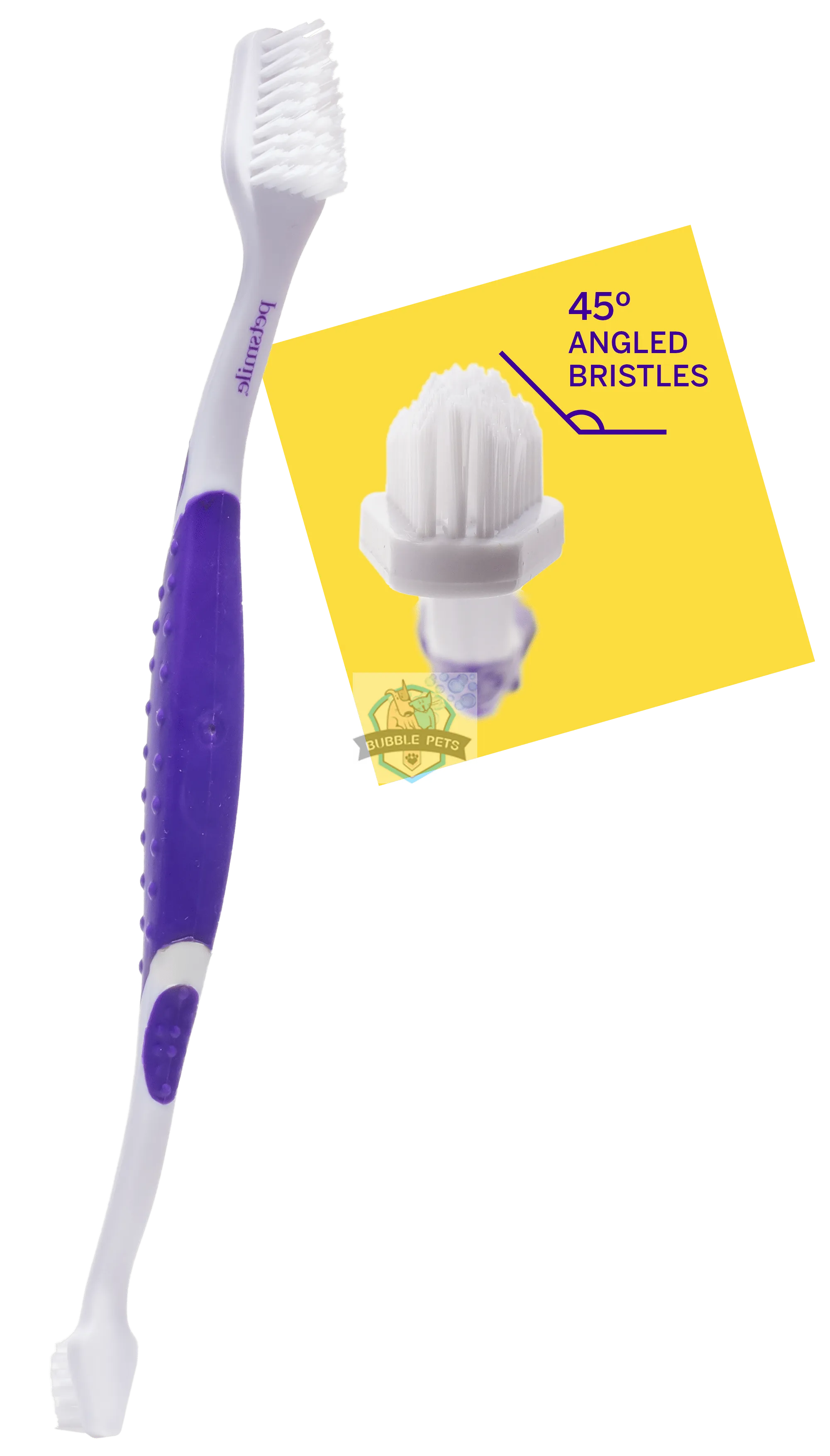 Petsmile Dual End Toothbrush for Dogs & Cats