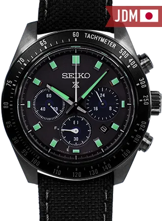 Prospex Speedtimer Solar Chronograph The Black Series Ref. SBDL105