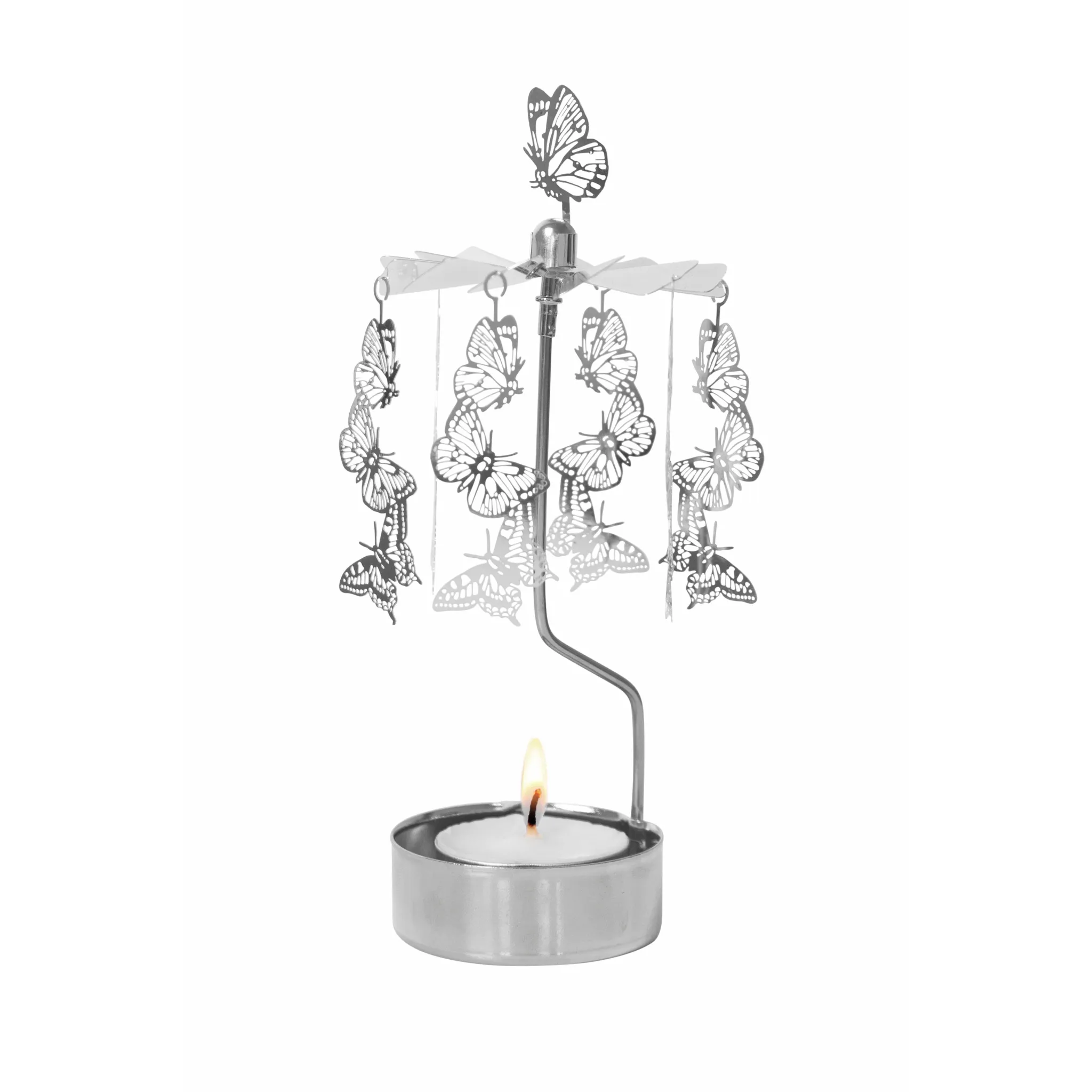 Rotating Candle Holder - Butterflies