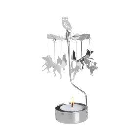 Rotating Candle Holder - Forest Animals