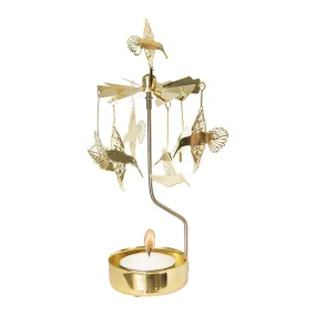 Rotating Candle Holder - Hummingbird