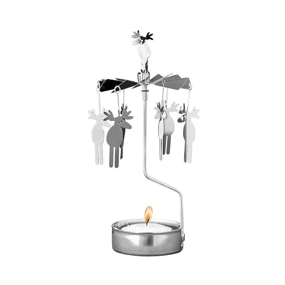 Rotating Candle Holder - Moose