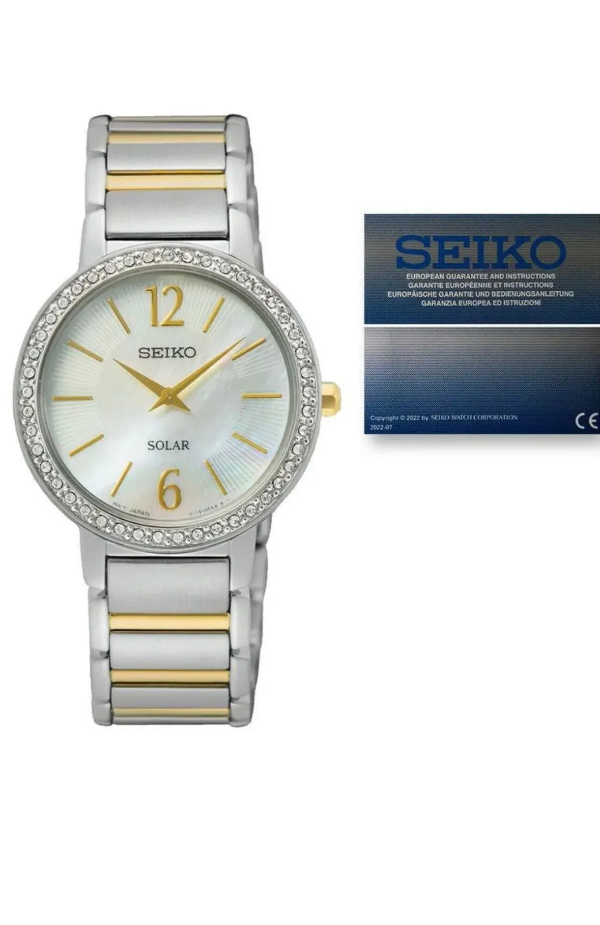 SEIKO- Crystal Lds Solar SUP469