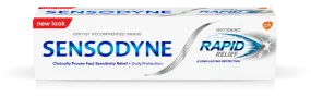 Sensodyne Rapid Relief Whitening Toothpaste 75ml