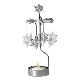 Snow Star - Rotating Candle Holder