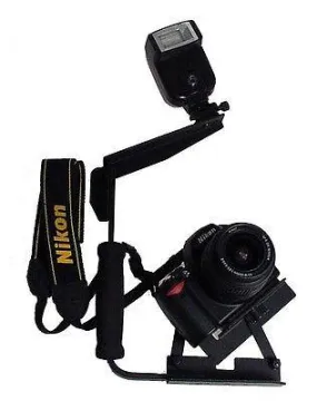 Speedy Camera Rotating Flash Bracket for DSLR Camera