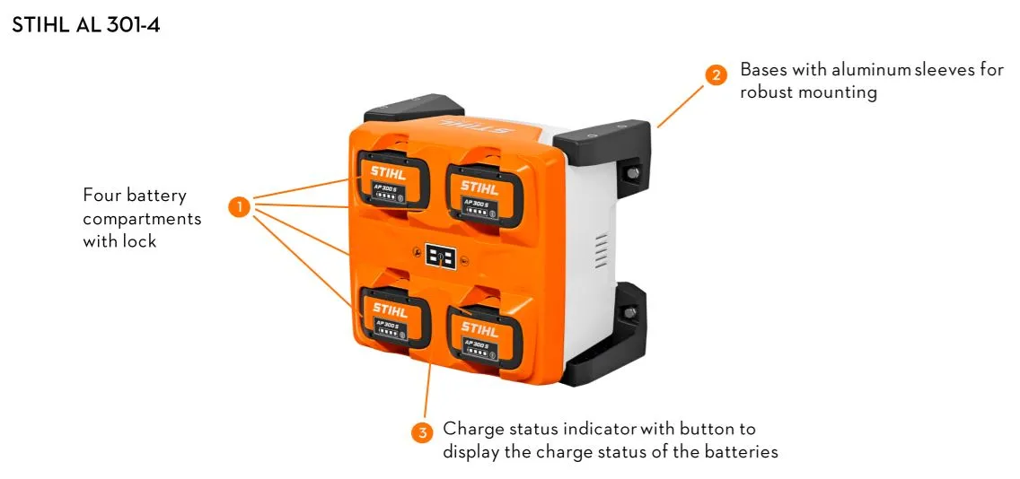 STIHL AL 301-4 Multi Battery Charger