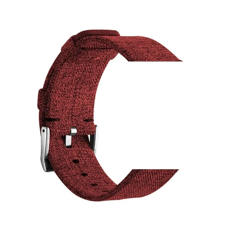 Stylish Canvas Watch Straps Compatible with 3Plus Vibe Smartwatch