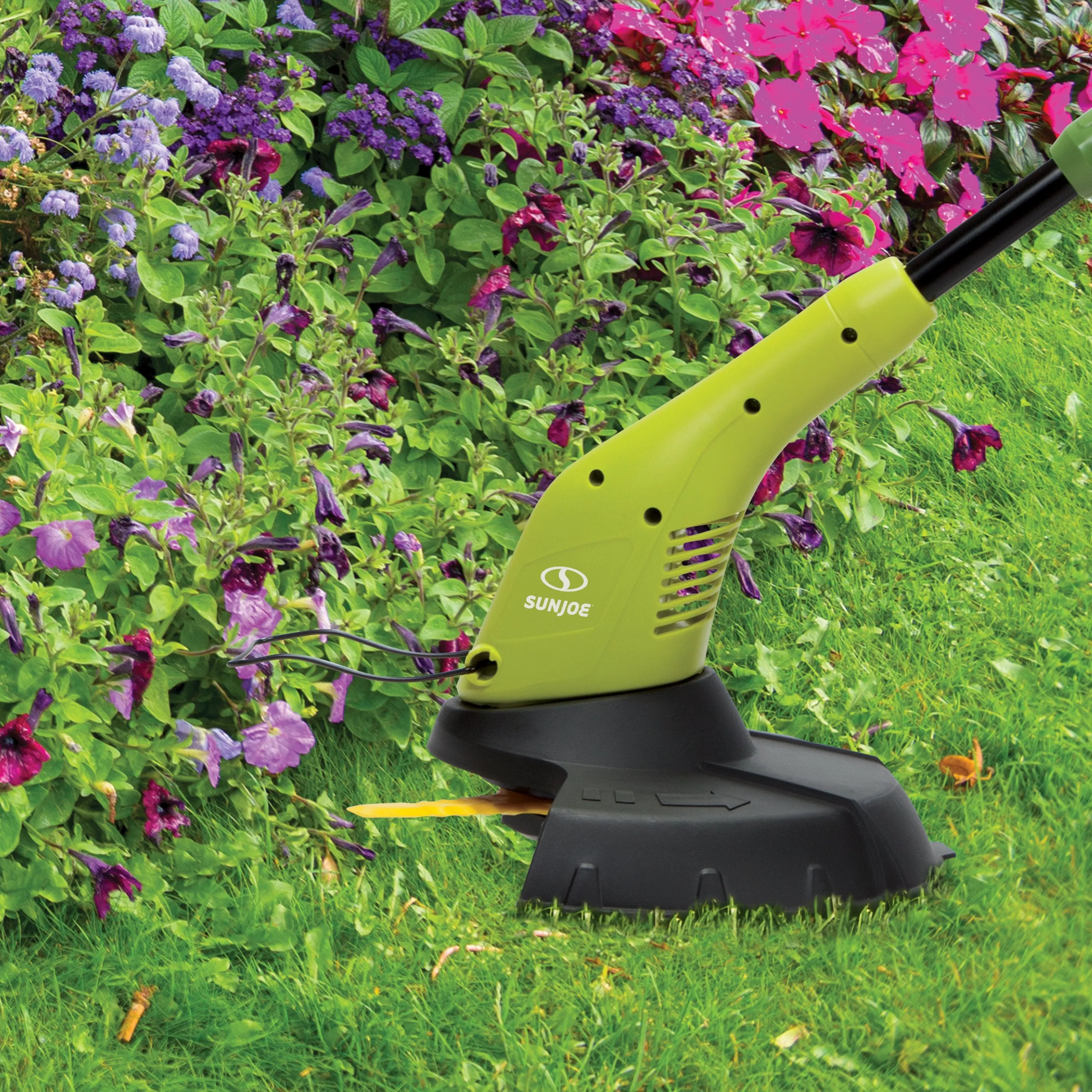 Sun Joe SB601E Electric Stringless Trimmer | 11.5-Inch | 4.5 Amp | Rotating Head