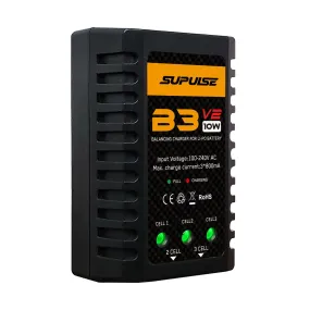 SUPULSE 7.4-11.1V 2S-3S 10W LiPo Battery AC Pro Compact RC Balance Charger Best Seller Charger