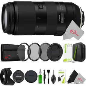 Tamron 100-400mm f/4.5-6.3 Di VC USD w/ Image Stabilization Lens for Canon EF with Professional Cleaning Kit