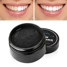 Teeth whitening carbon powder - whiter smile naturally