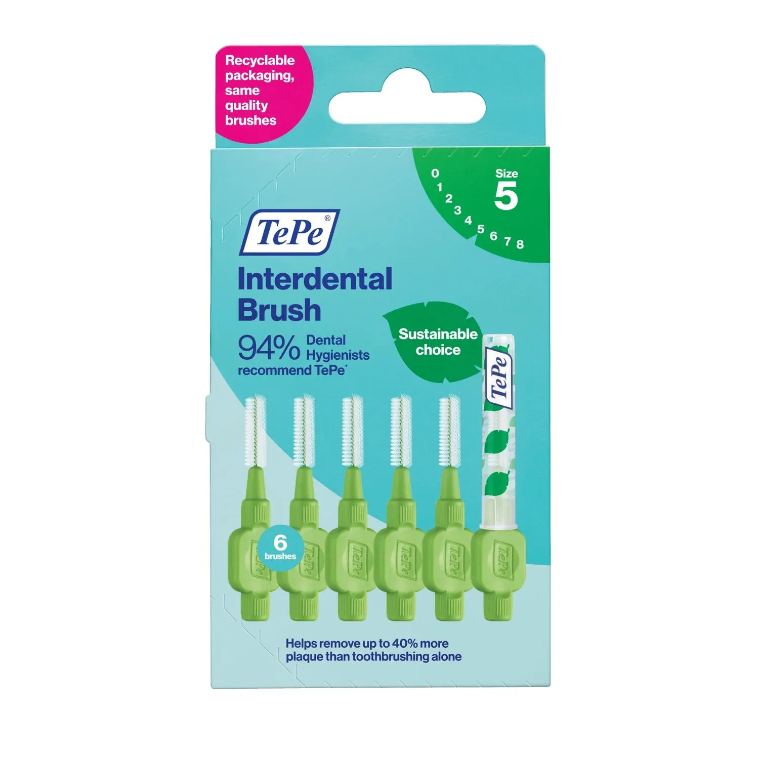 TePe Interdental Brushe - Sizes 0-5