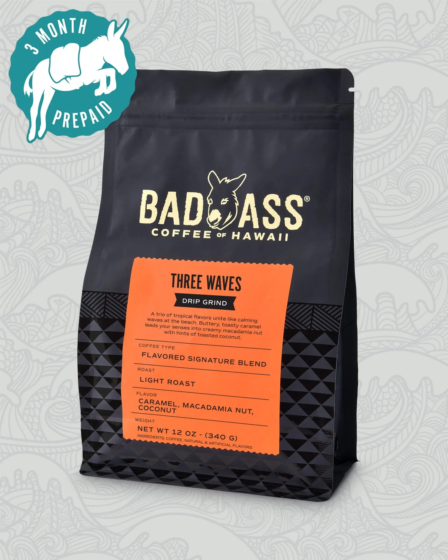 Three Waves™ Signature Blend Flavored Coffee | 3-Month Subscription