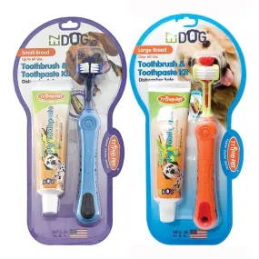 Triple Pet Ezdog Finger Brush Kit Dog