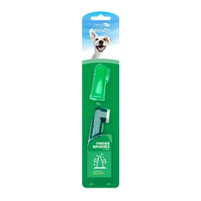 Tropiclean Fresh Breath Finger Brushes for Dogs 2pk