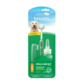 Tropiclean Fresh Breath Oral Care Kit For Medium and Large Dogs